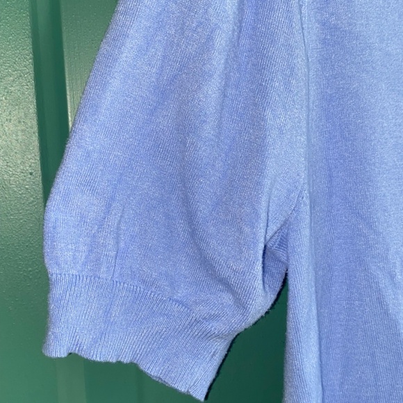 Loft size small lightweight sweater top short sleeve - Picture 4 of 8